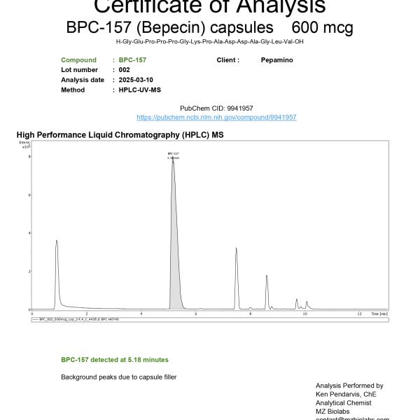 BPC-157-60 mcg capsules