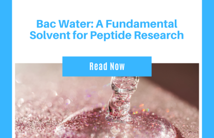 Bac Water: A Fundamental Solvent for Peptide Research