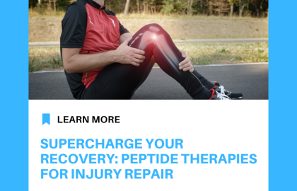 Supercharge Your Recovery: Peptide Therapies for Injury Repair