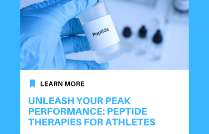 Unleash Your Peak Performance: Peptide Therapies for Athletes