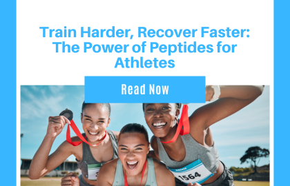 Train Harder, Recover Faster: The Power of Peptides for Athletes